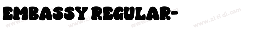 Embassy Regular字体转换